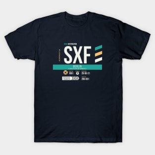 Berlin (SXF) Airport Code Baggage Tag T-Shirt